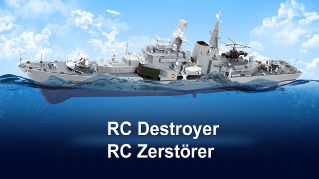Seamaster 2.4 GHz RC Destroyer D-320