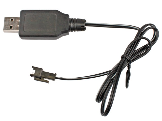 USB Ladekabel 6.0 V 250 mA für Art.-Nr. 41324, Torpedo Boot / Torpedo Boat