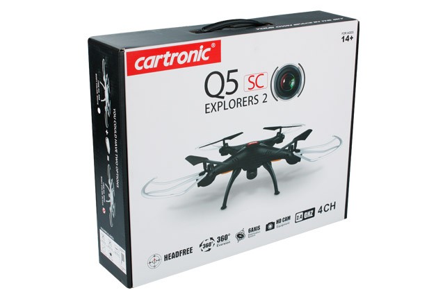 2.4 GHz Quadrocopter Q5SC Explorers 2 mit Kamera