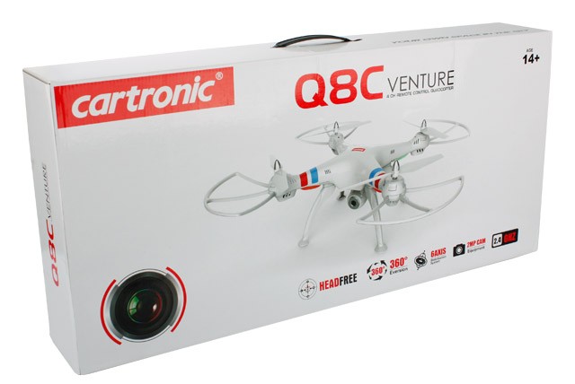 2.4 GHz Quadrocopter Q8C Venture mit Kamera