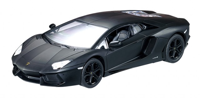 RC Lamborghini Aventador Coupé M1:14, 2.4 GHz - schwarz