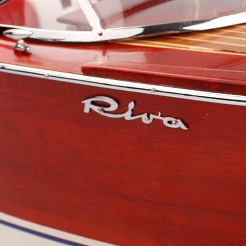 Riva Aquarama  Sitze rot-weiß  89 cm