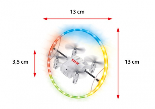 2.4 GHz Quadrocopter QUASAR Lightshow