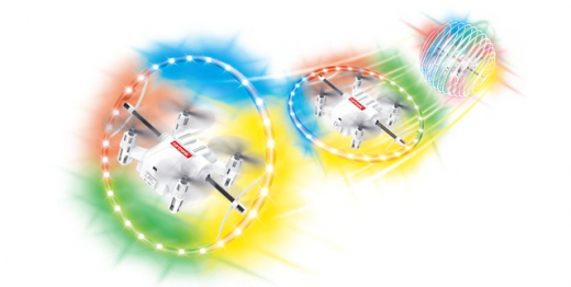 2.4 GHz Quadrocopter QUASAR Lightshow