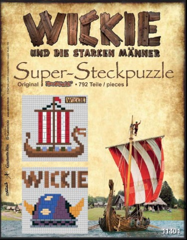 Wickie Steckbilder - "Helm" und "Schiff"