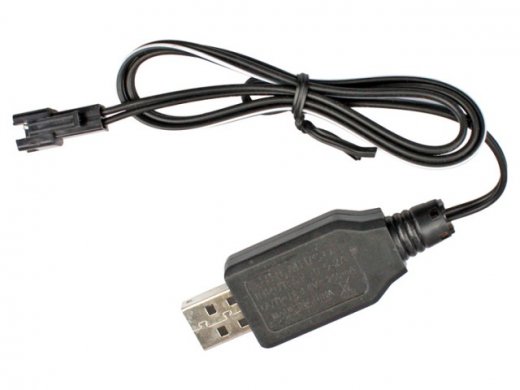 USB Ladekabel 3.7 V 500 mA f�r Art.-Nr. 41324, Torpedo Boot / Torpedo Boat