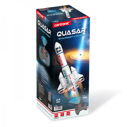 2.4 GHz Quadrocopter QUASAR Starship Drone