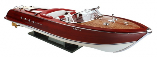 Riva Aquarama Sitze rot-wei� 89 cm