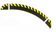Au�enrandstreifen f�r Flachkurven (4 St�ck)