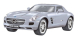 RC Mercedes Benz SLS AMG M1:14, silber