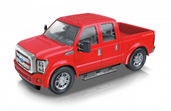 2.4 GHZ - RC Ford Pick-Up F-350 Super Duty Platinum M1:24, rot metallic